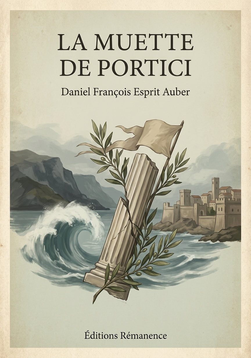 La Muette de Portici - Daniel François Esprit Auber (Couverture)
