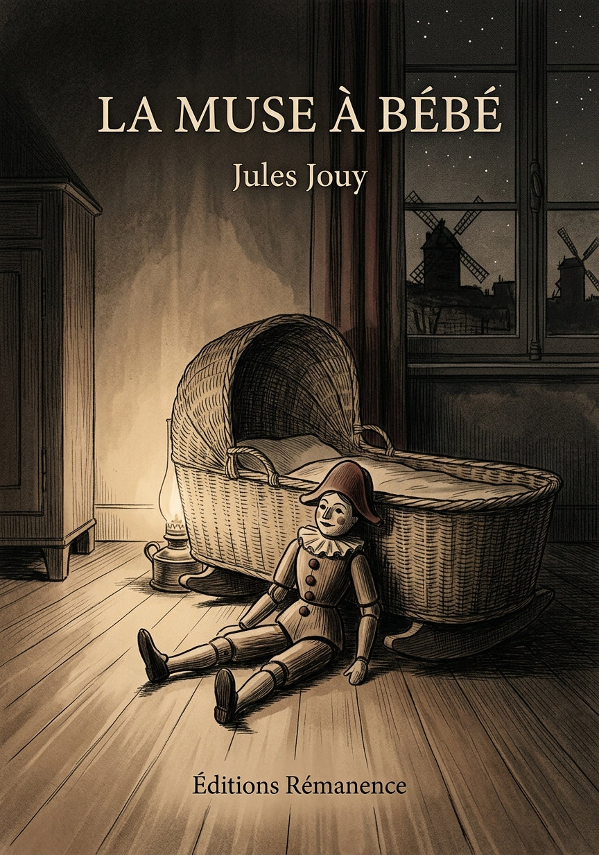 Livre La Muse à Bébé par Jules Jouy - Couverture - Editions Remanence