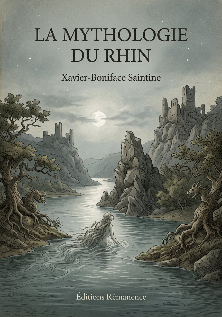 La mythologie du Rhin - Xavier-Boniface Saintine (Couverture)