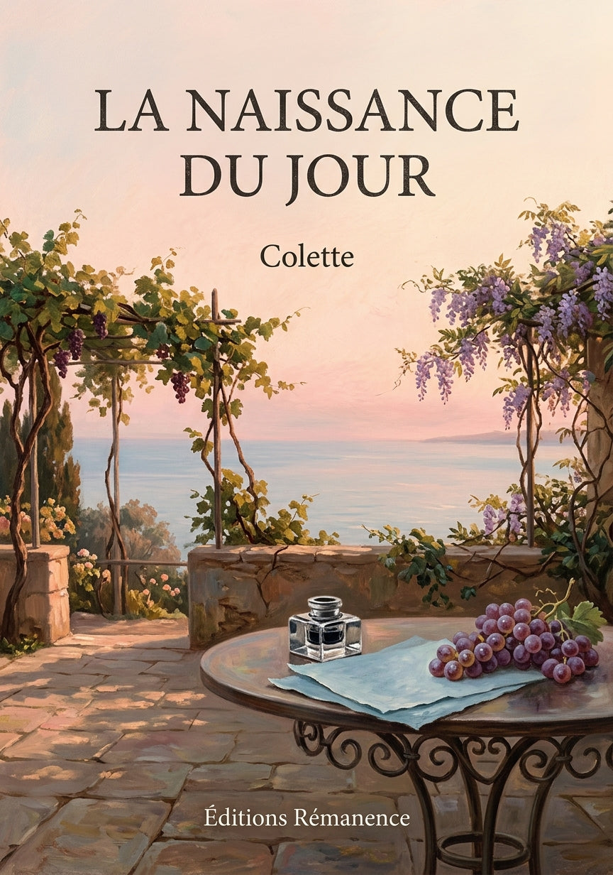 Livre La Naissance du jour par Colette - Couverture - Editions Remanence