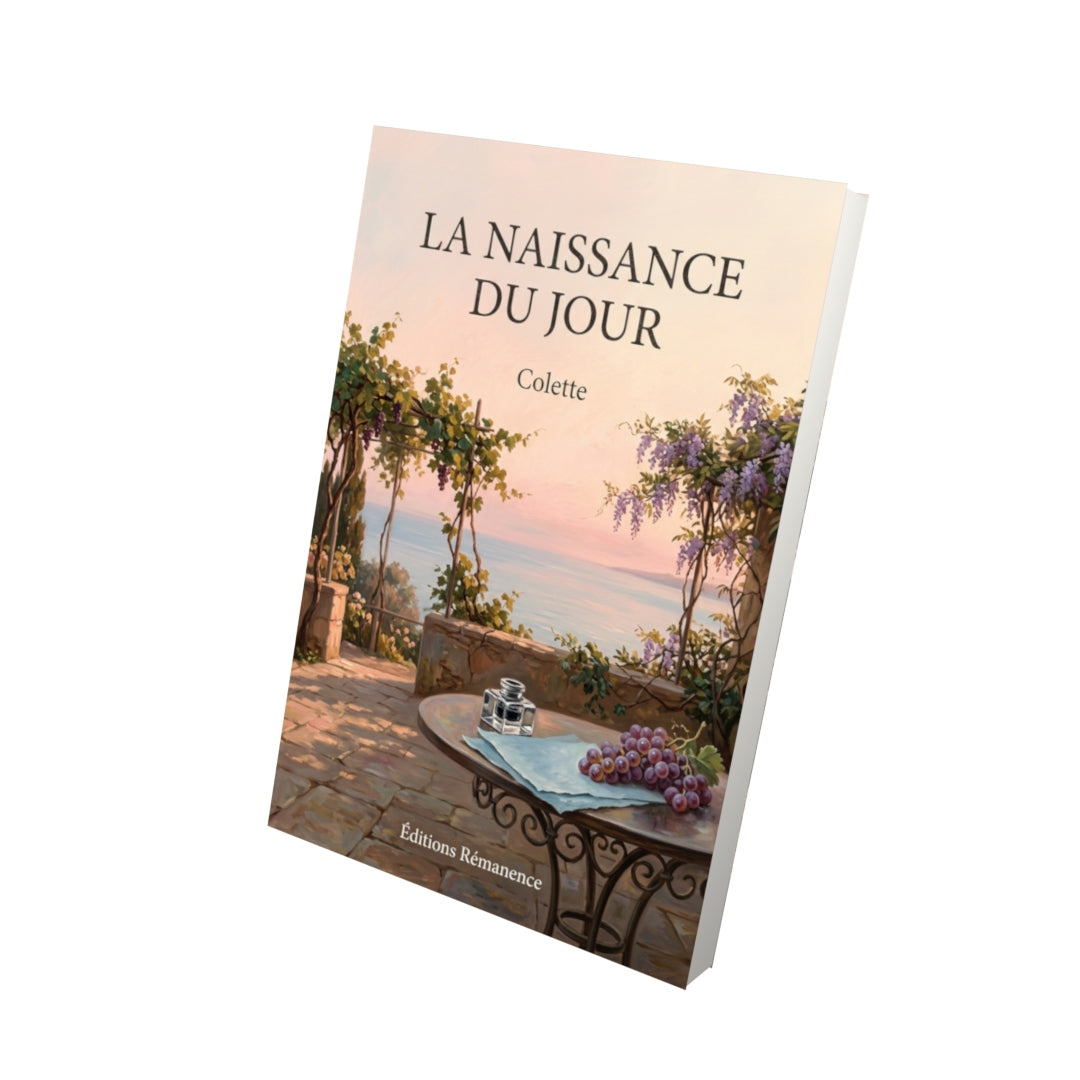 Livre La Naissance du jour par Colette - Vue 3D - Editions Remanence