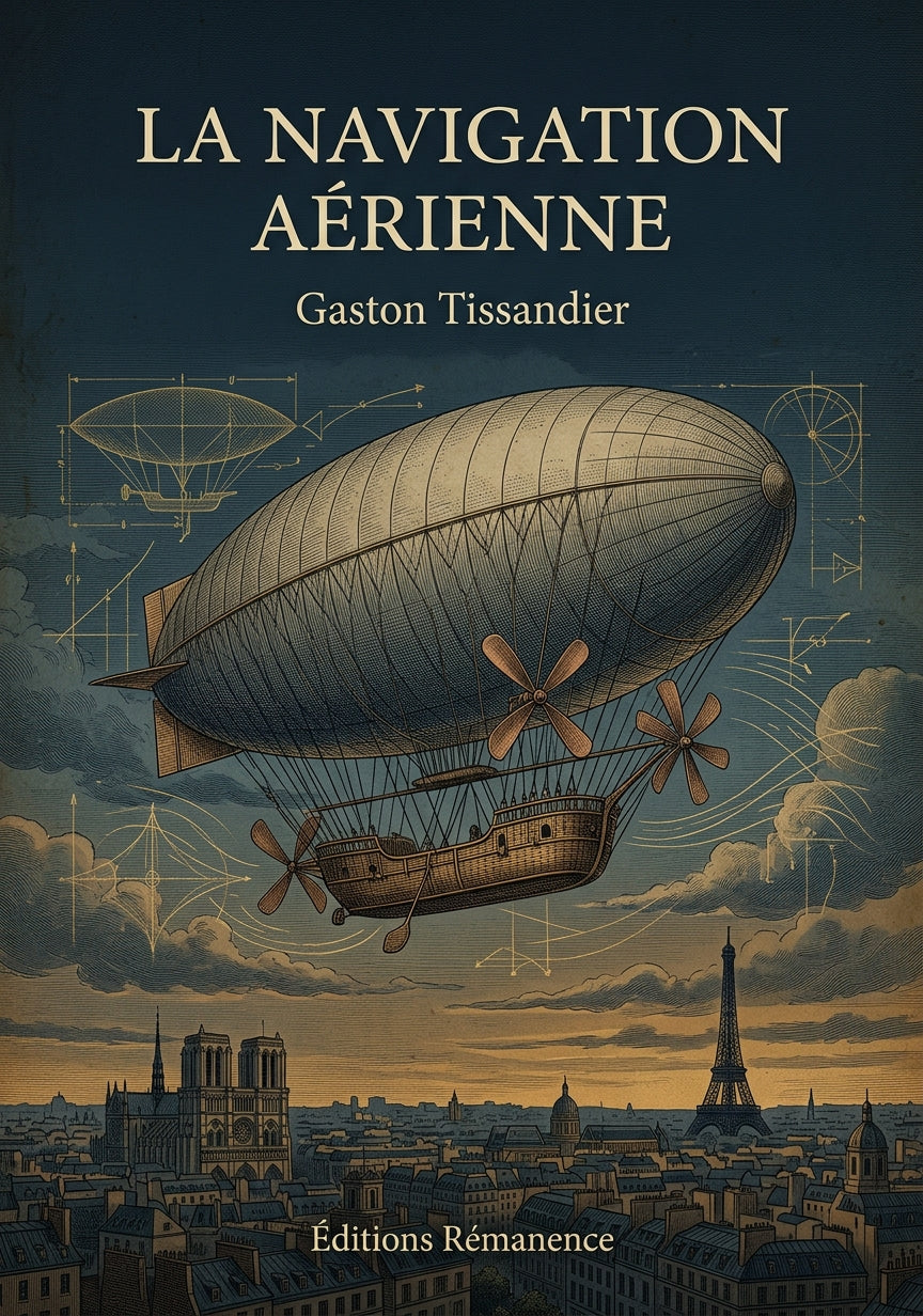La Navigation Aérienne - Gaston Tissandier (Couverture)