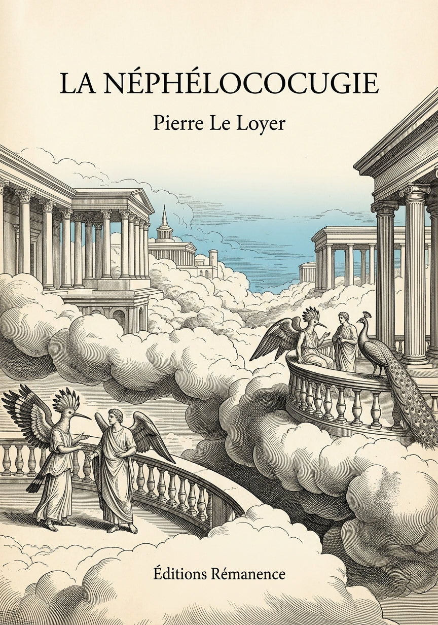 Livre La Néphélococugie par Pierre Le Loyer - Couverture - Editions Remanence