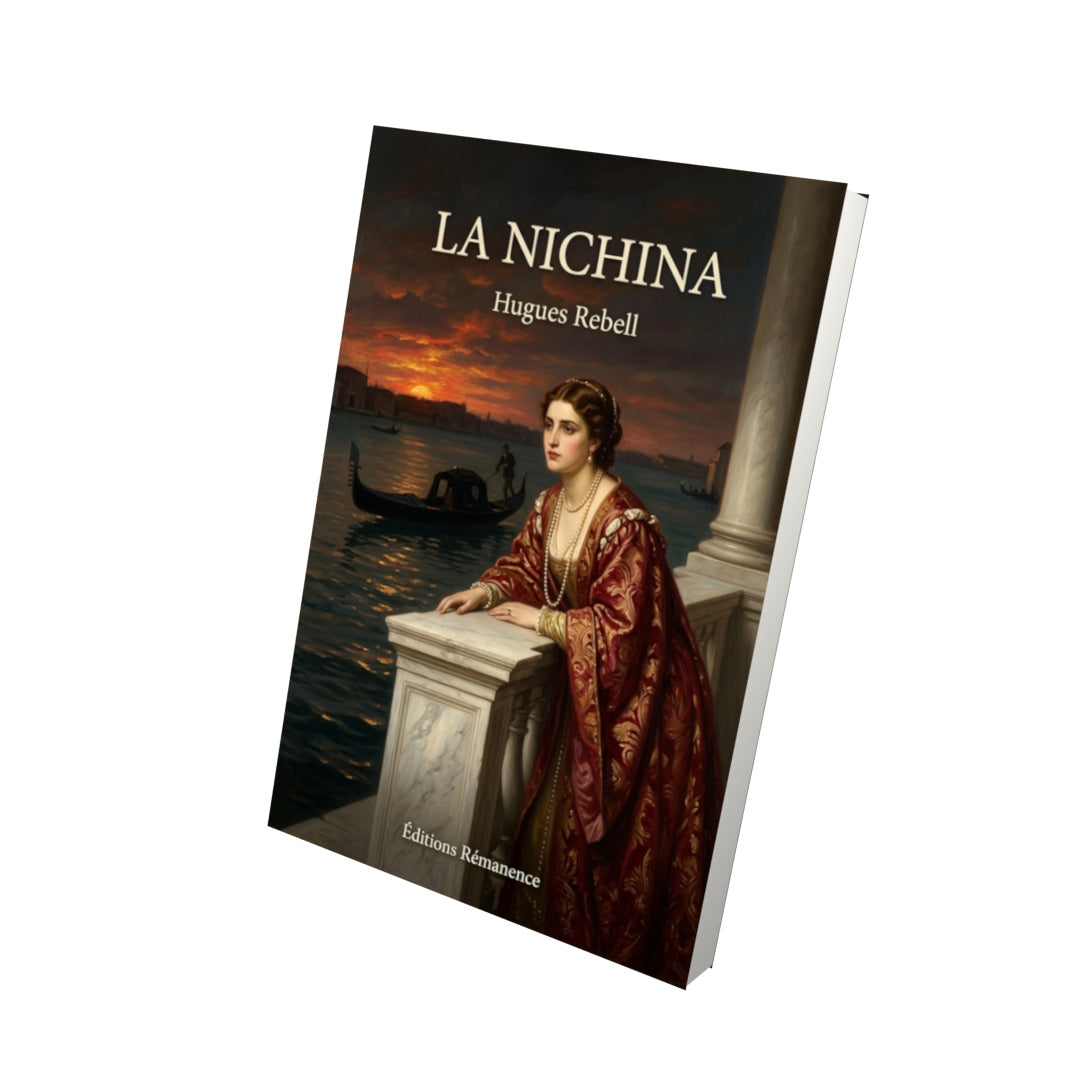 Livre La Nichina par Hugues Rebell - Vue 3D - Editions Remanence