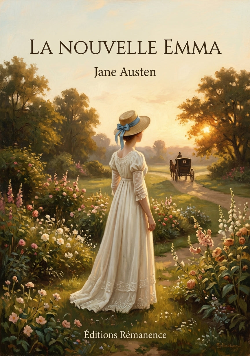 Livre La Nouvelle Emma par Jane Austen - Couverture - Editions Remanence