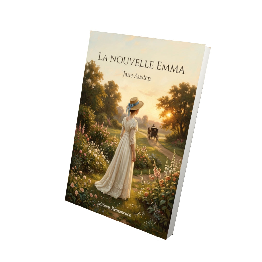Livre La Nouvelle Emma par Jane Austen - Vue 3D - Editions Remanence