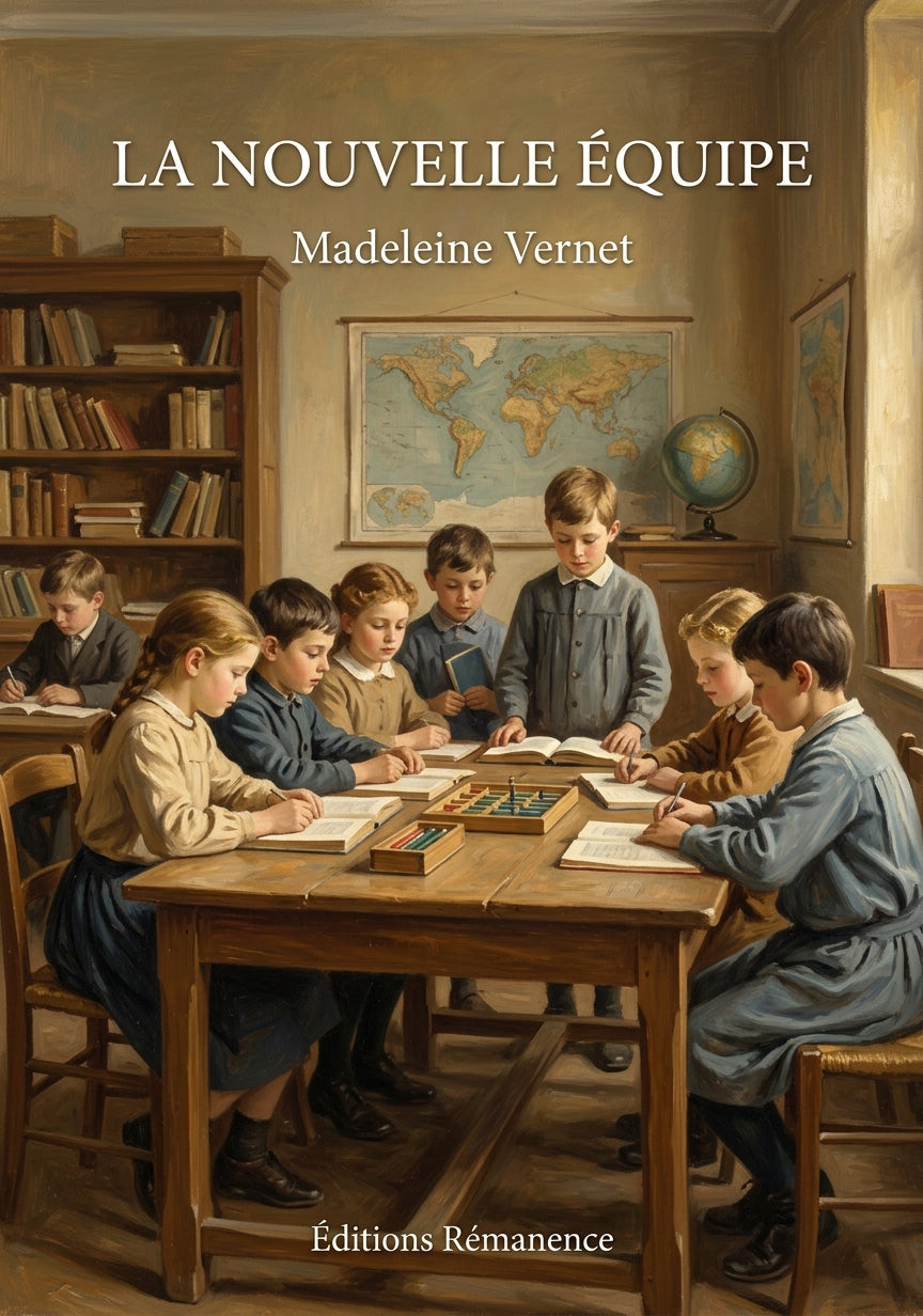 Livre La nouvelle équipe par Madeleine Vernet - Couverture - Editions Remanence