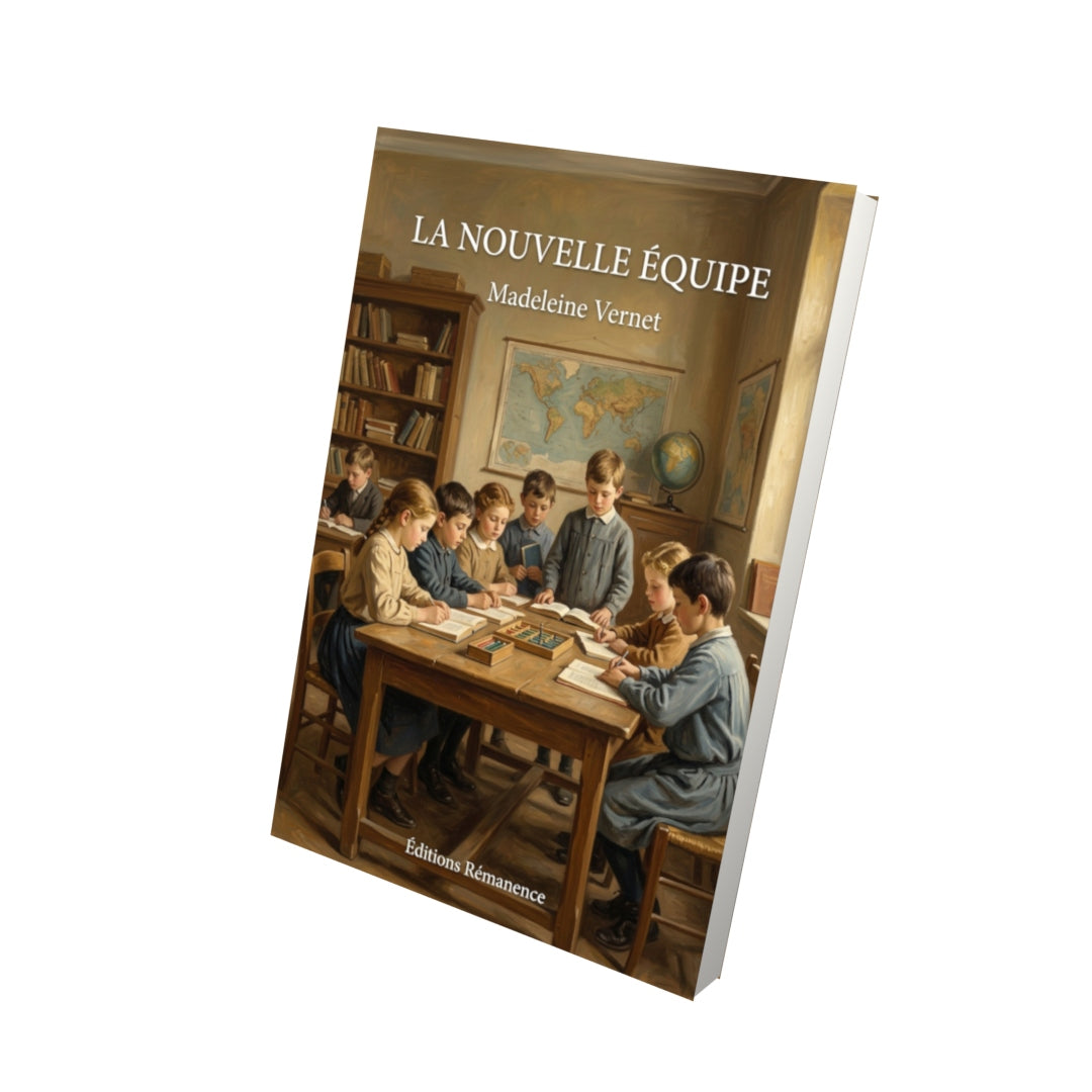 Livre La nouvelle équipe par Madeleine Vernet - Vue 3D - Editions Remanence