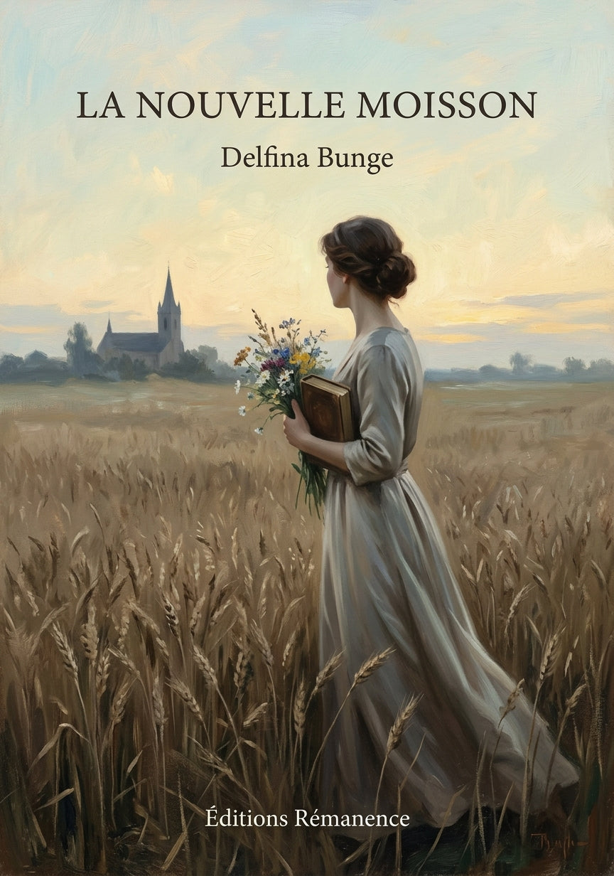 Livre La Nouvelle moisson par Delfina Bunge - Couverture - Editions Remanence