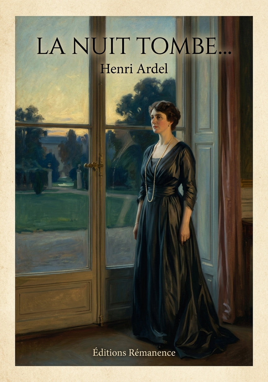 La nuit tombe... - Henri Ardel (Couverture)