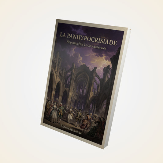 Livre La Panhypocrisiade - Népomucène-Louis Lemercier - Couverture 3D