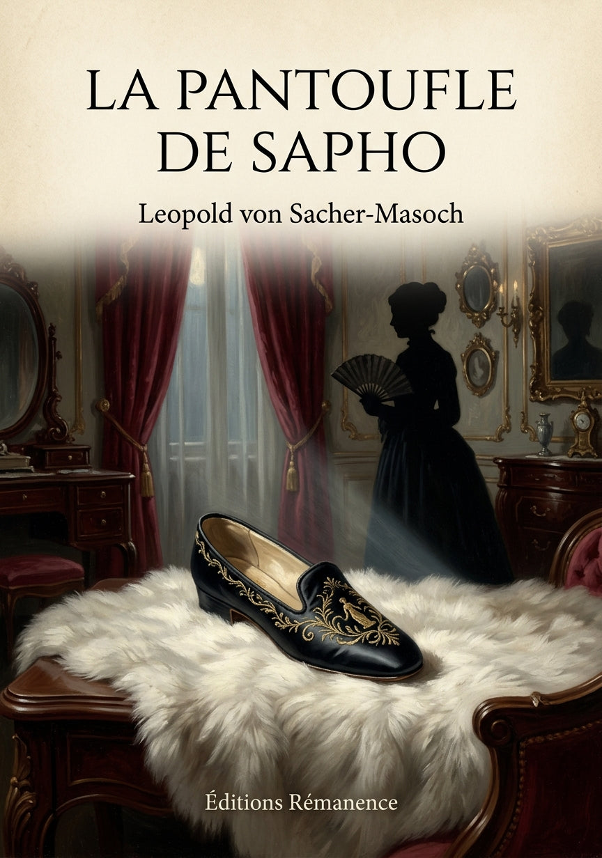 La Pantoufle de Sapho - Leopold von Sacher-Masoch (Couverture)