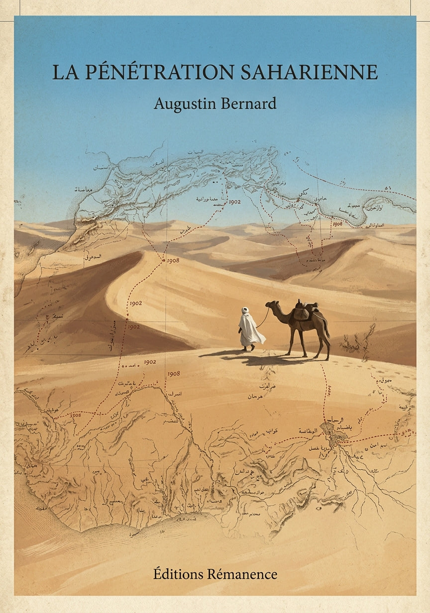La pénétration saharienne - Augustin Bernard (Couverture)