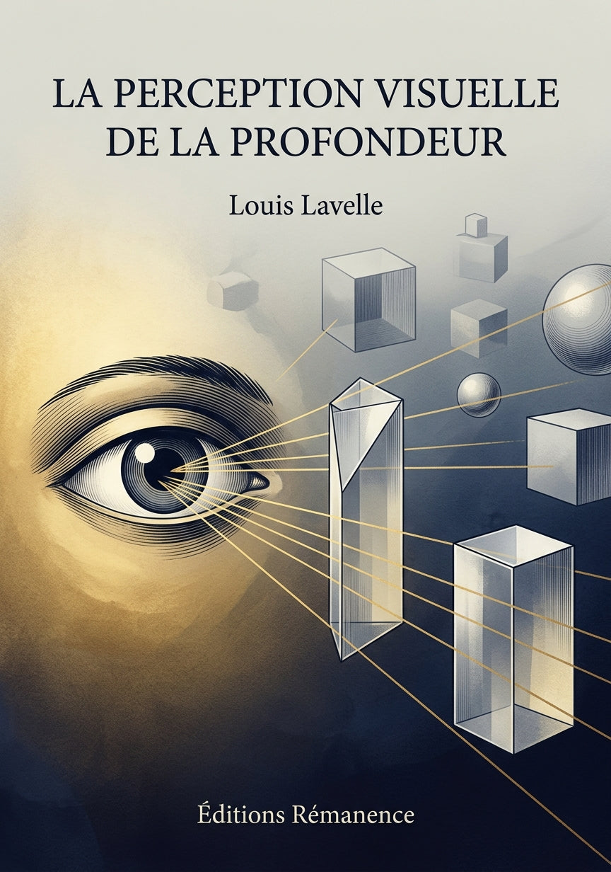 Livre La Perception visuelle de la profondeur par Louis Lavelle - Couverture - Editions Remanence