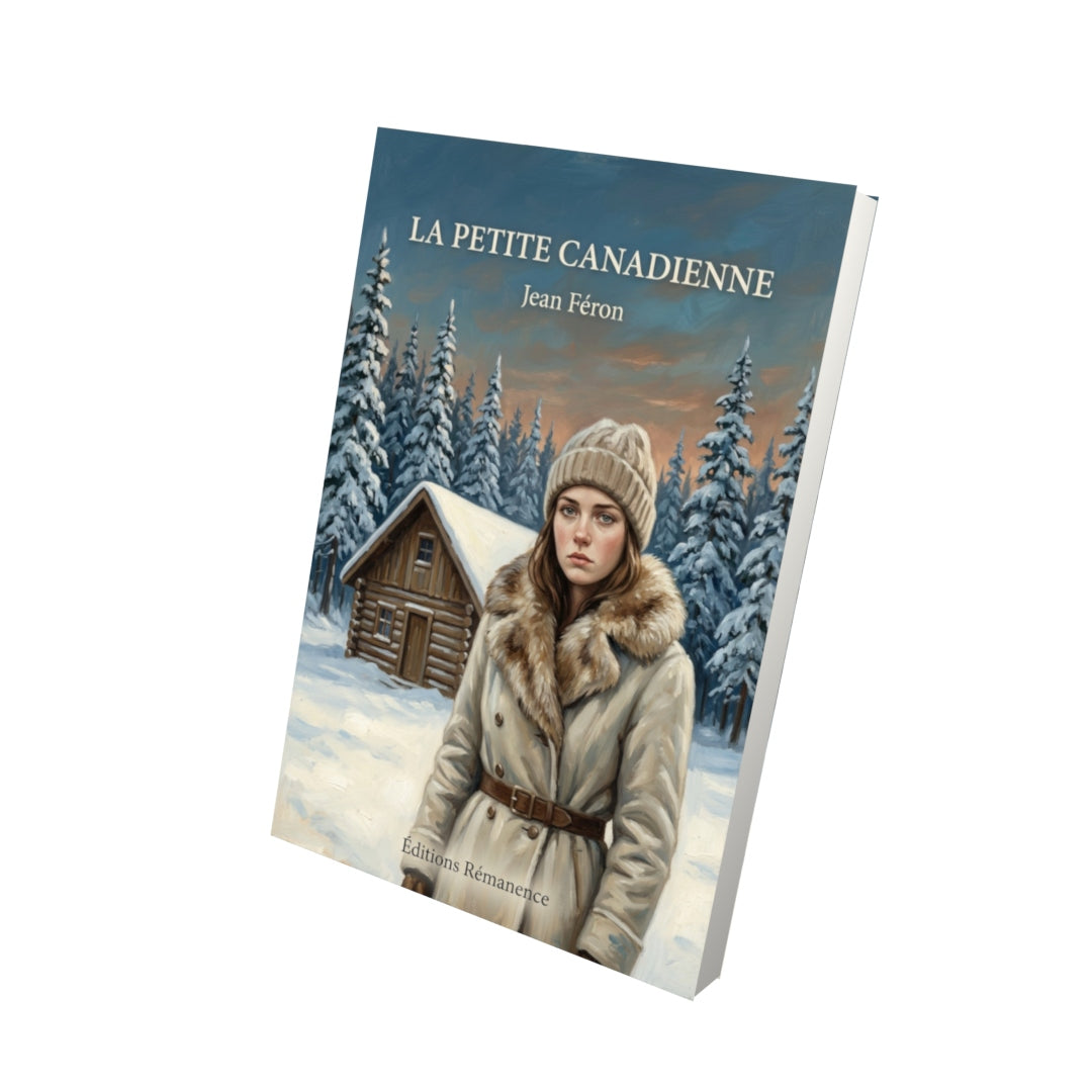 Livre La petite canadienne par Jean Féron - Vue 3D - Editions Remanence