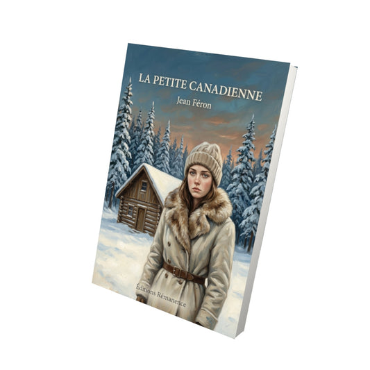 Livre La petite canadienne par Jean Féron - Vue 3D - Editions Remanence