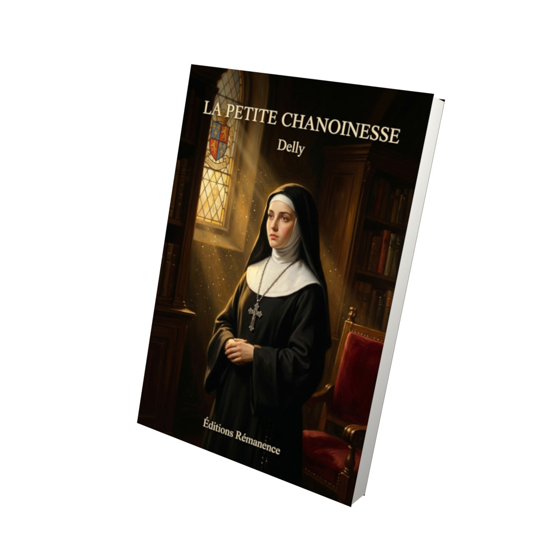 Livre La Petite Chanoinesse par Delly - Vue 3D - Editions Remanence