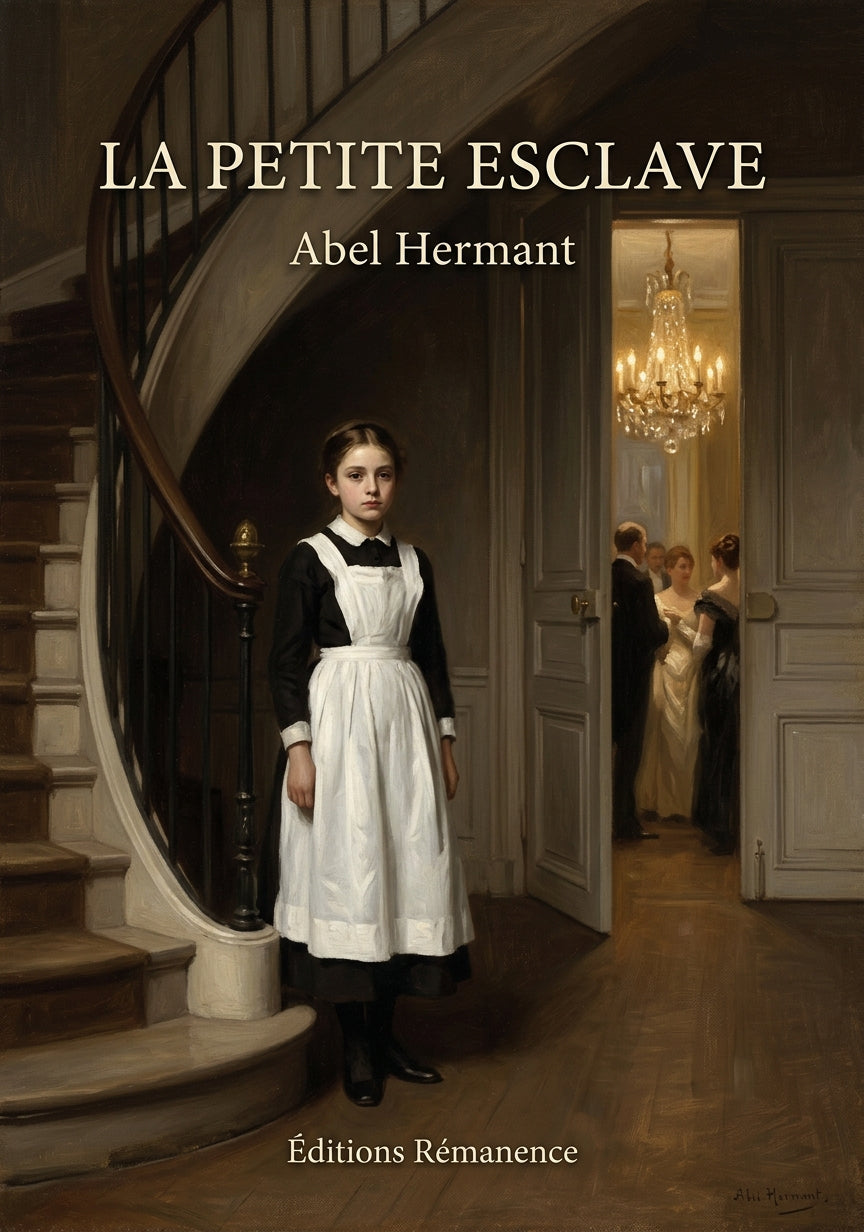 Livre La Petite Esclave par Abel Hermant - Couverture - Editions Remanence