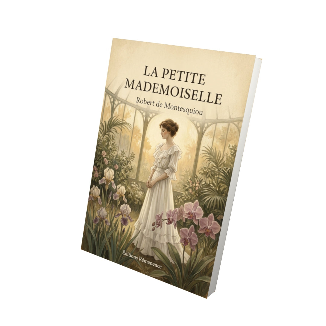 Livre La petite mademoiselle - Robert de Montesquiou - Vue 3D - Editions Remanence