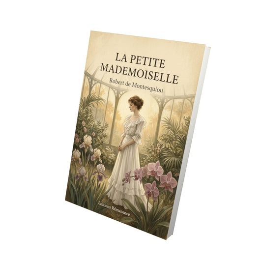 Livre La petite mademoiselle - Robert de Montesquiou - Vue 3D - Editions Remanence