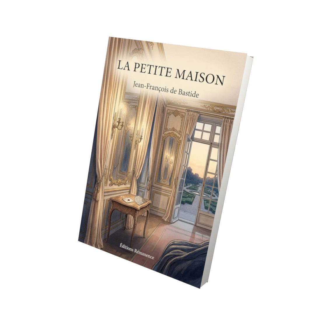 Livre La Petite Maison par Jean-François de Bastide - Vue 3D - Editions Remanence
