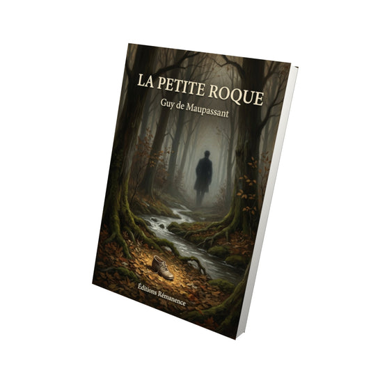Livre La petite roque - Guy de Maupassant - Vue 3D - Editions Remanence