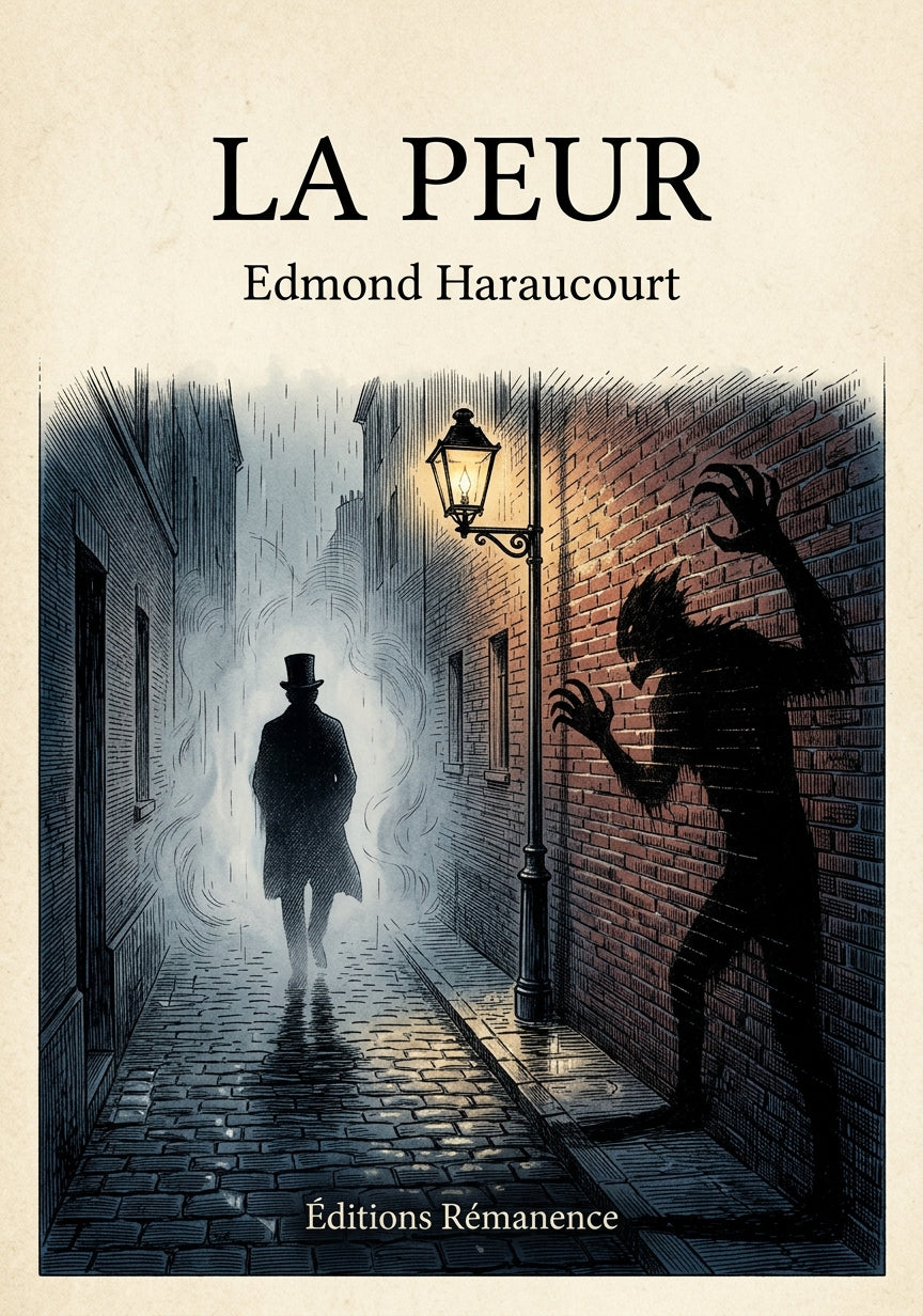 La peur - Edmond Haraucourt (Couverture)