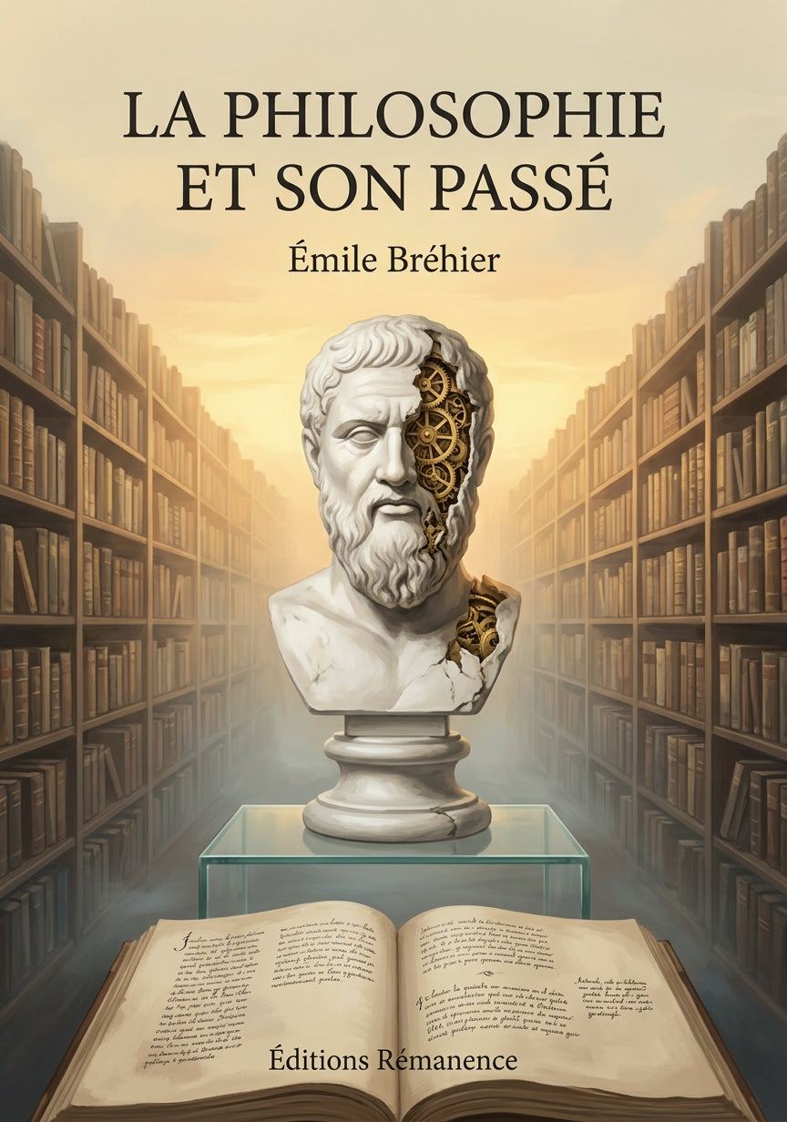 Livre La Philosophie et son passé par Émile Bréhier - Couverture - Editions Remanence