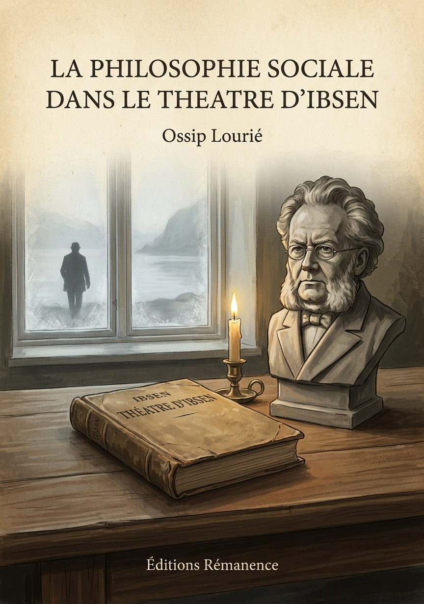 La philosophie sociale dans le theatre d'Ibsen - Ossip Lourié (Couverture)