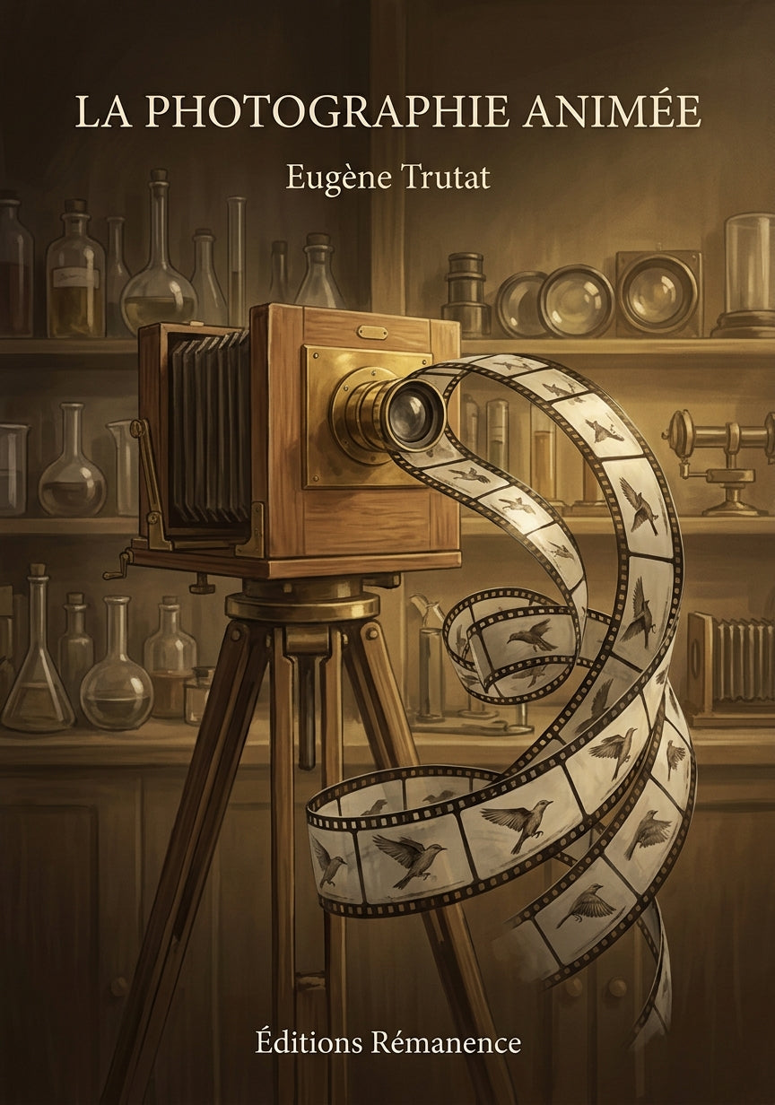 Livre La Photographie animée par Eugène Trutat - Couverture - Editions Remanence