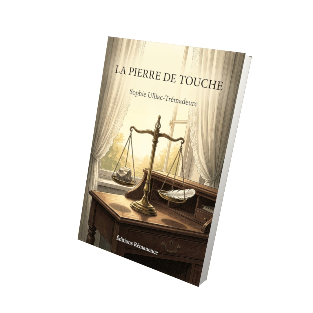 Livre La Pierre de touche par Sophie Ulliac-Trémadeure - Vue 3D - Editions Remanence