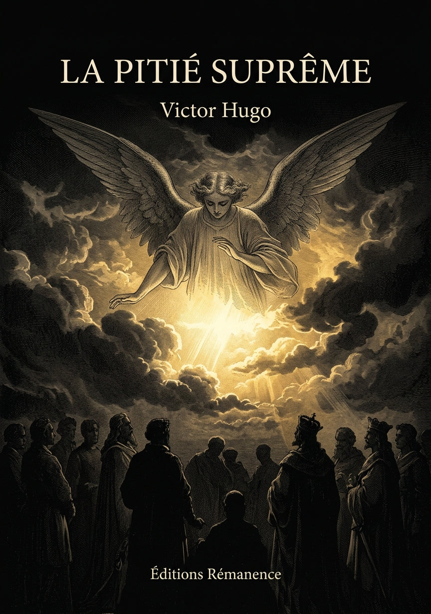Livre La Pitié suprême par Victor Hugo - Couverture - Editions Remanence