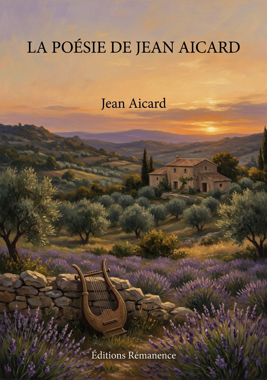 Livre La Poésie de Jean Aicard par Jean Aicard - Couverture - Editions Remanence