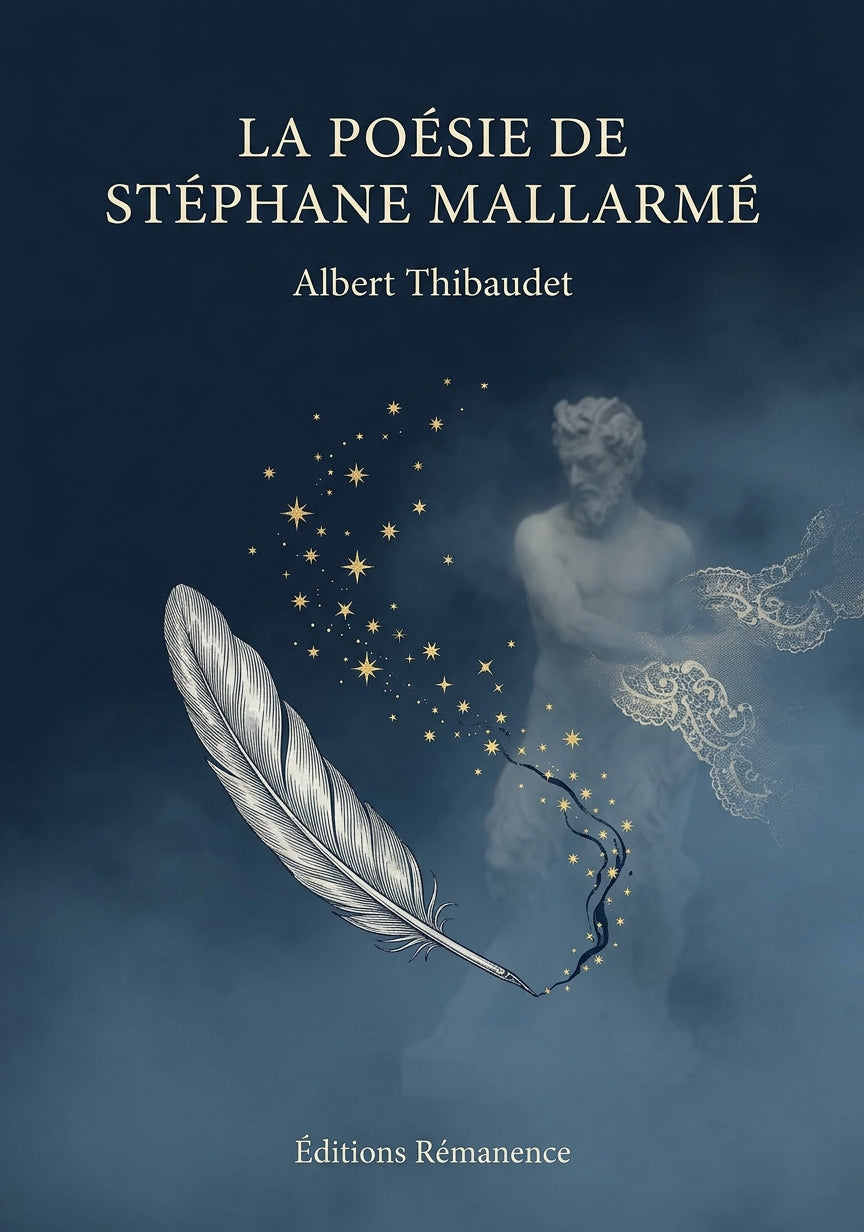 Livre La Poésie de Stéphane Mallarmé par Albert Thibaudet - Couverture - Editions Remanence