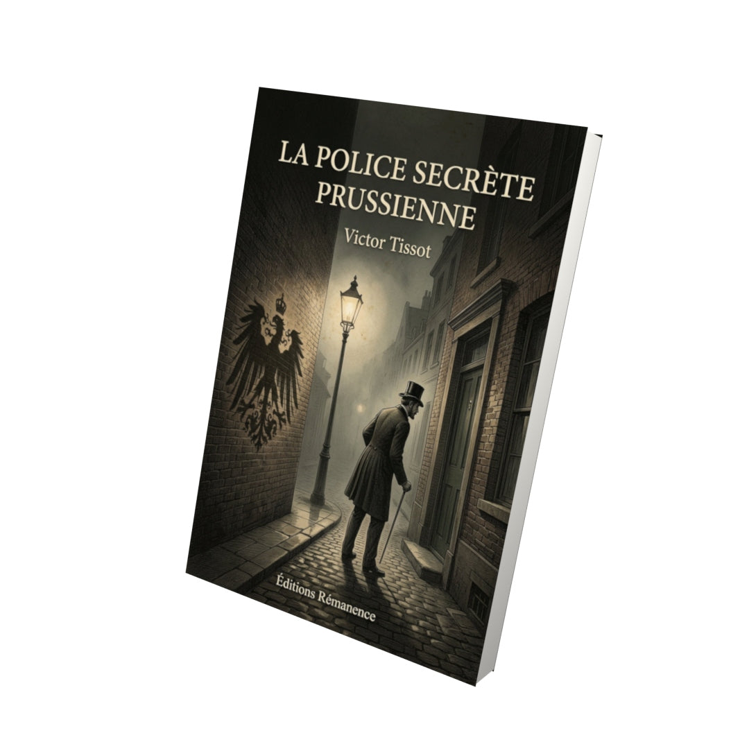 Livre La police secrète prussienne - Victor Tissot - Vue 3D - Editions Remanence