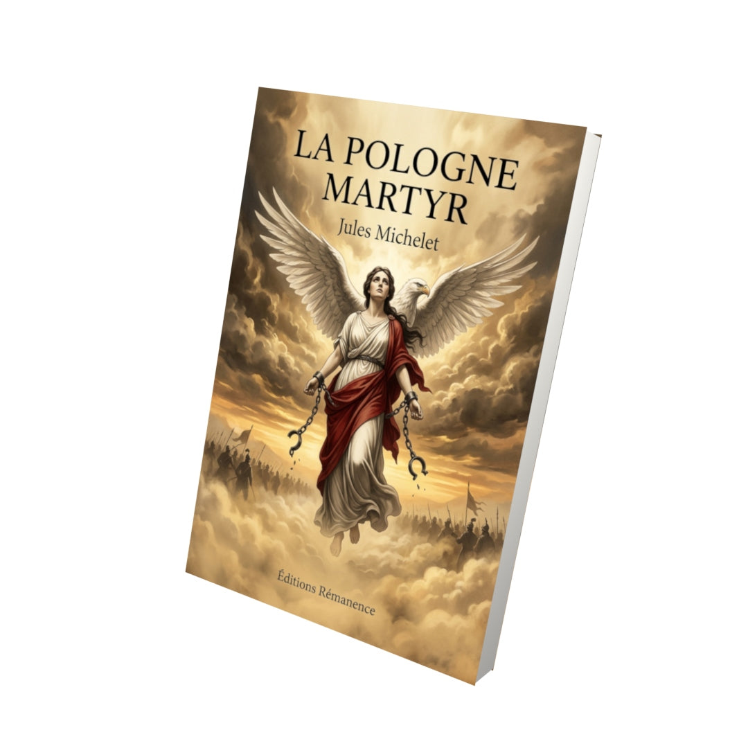 Livre La Pologne martyr par Jules Michelet - Vue 3D - Editions Remanence