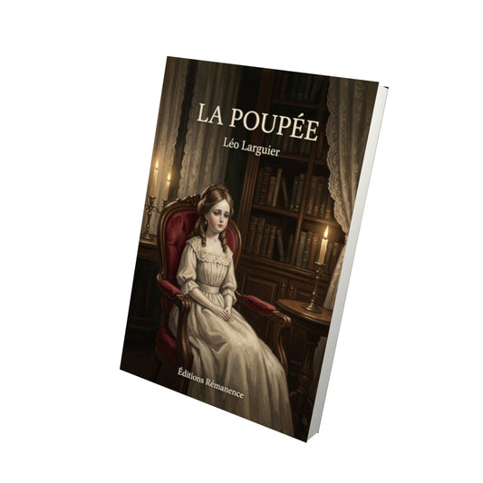 Livre La Poupée - Léo Larguier - Vue 3D - Editions Remanence