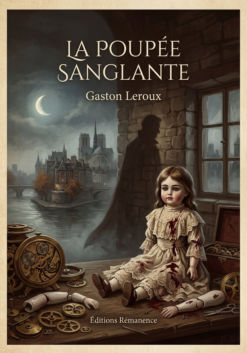 La Poupée Sanglante - Gaston Leroux (Couverture)