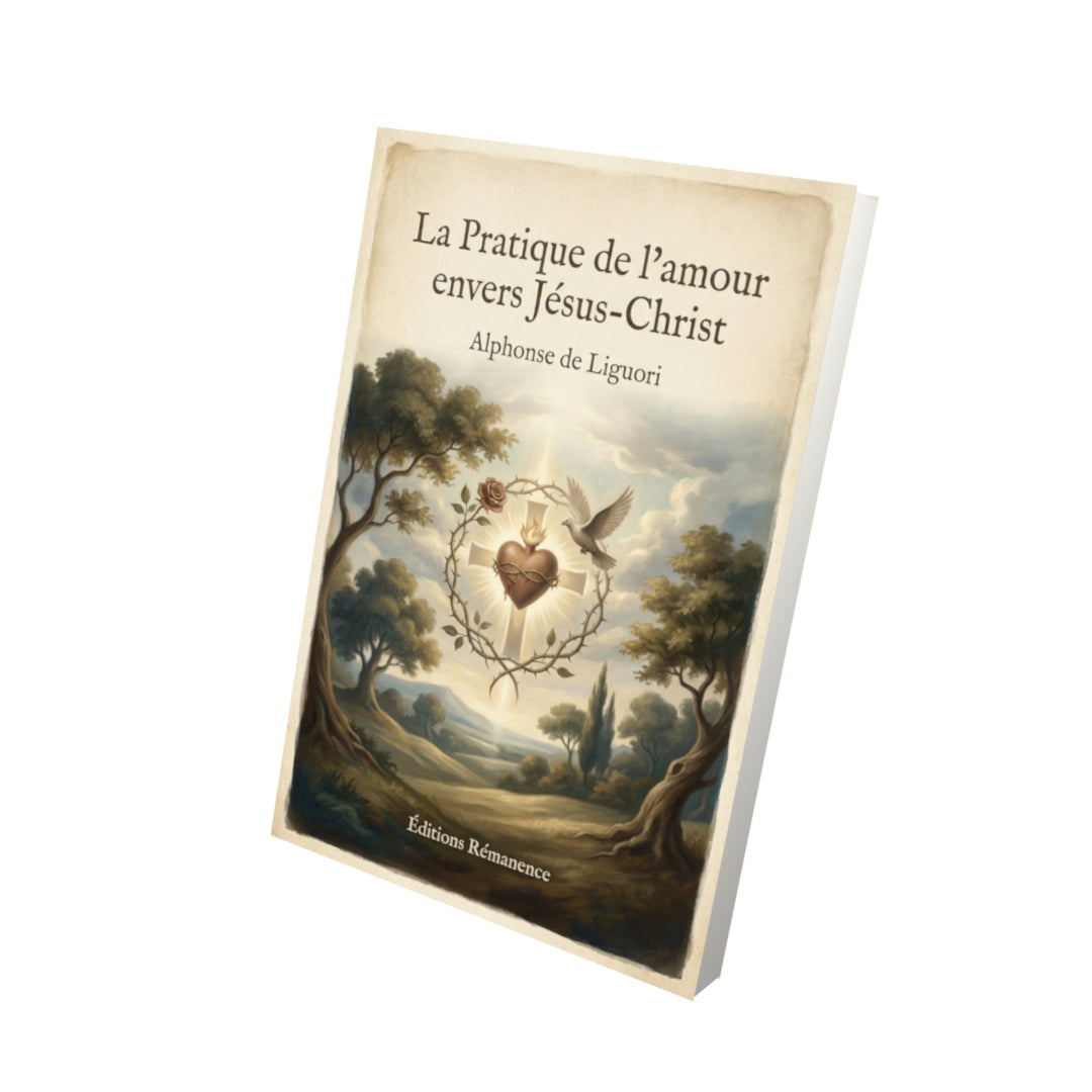 Livre La Pratique de l’amour envers Jésus-Christ – Alphonse de Liguori - Vue 3D - Editions Remanence