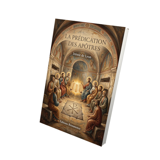 Livre La prédication des apôtres - Irénée de Lyon - Vue 3D - Editions Remanence