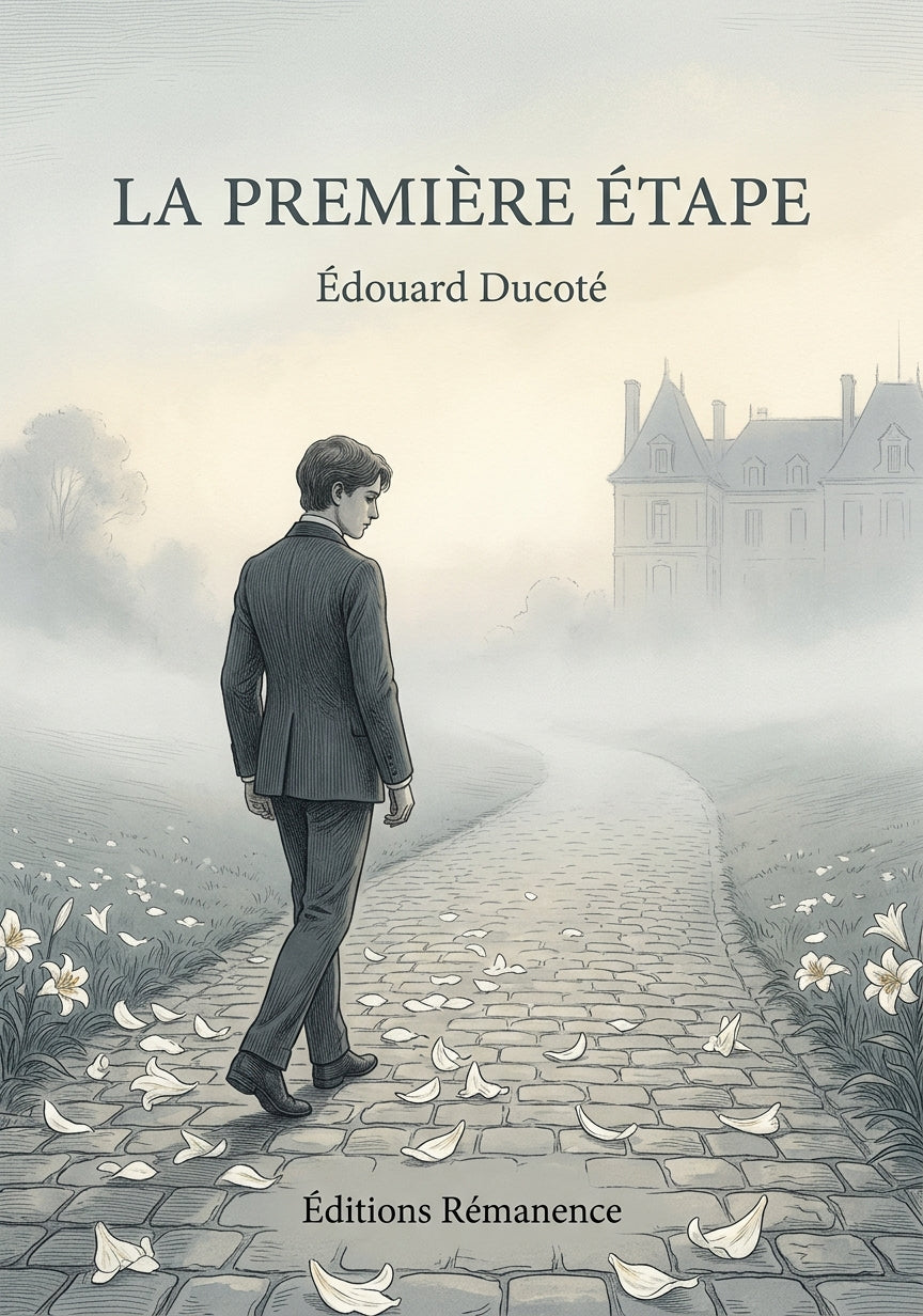 Livre La Première Étape par Édouard Ducoté - Couverture - Editions Remanence