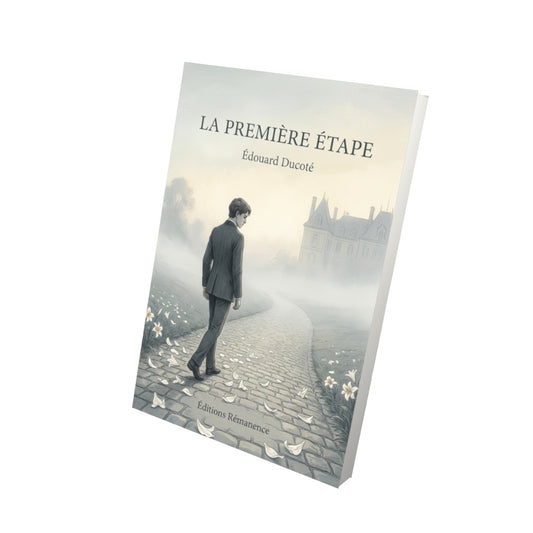 Livre La Première Étape par Édouard Ducoté - Vue 3D - Editions Remanence