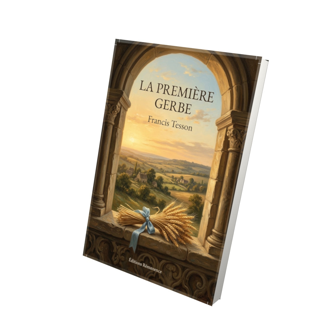 Livre La Première Gerbe par Francis Tesson - Vue 3D - Editions Remanence