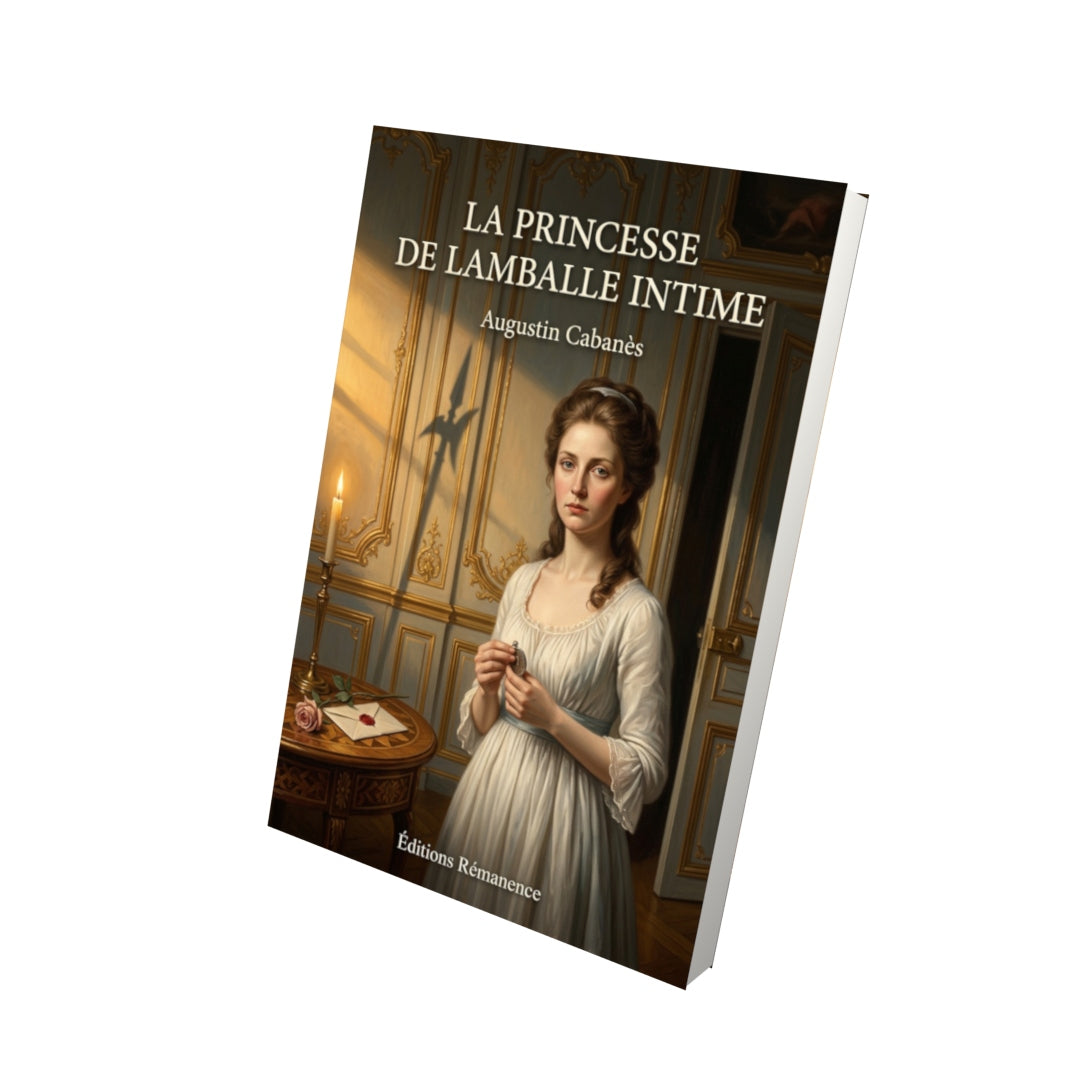 Livre La Princesse de Lamballe intime par Augustin Cabanès - Vue 3D - Editions Remanence