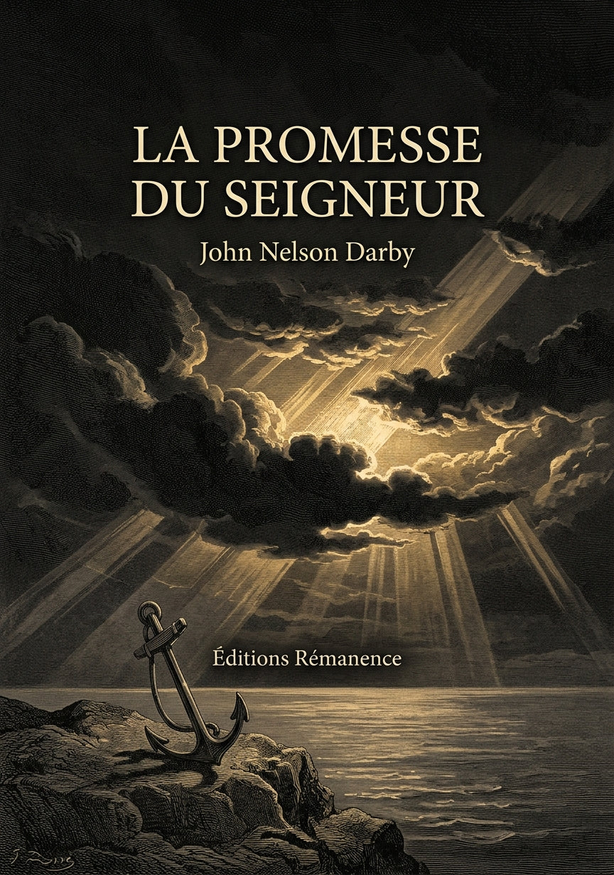 Livre La promesse du Seigneur par John Nelson Darby - Couverture - Editions Remanence
