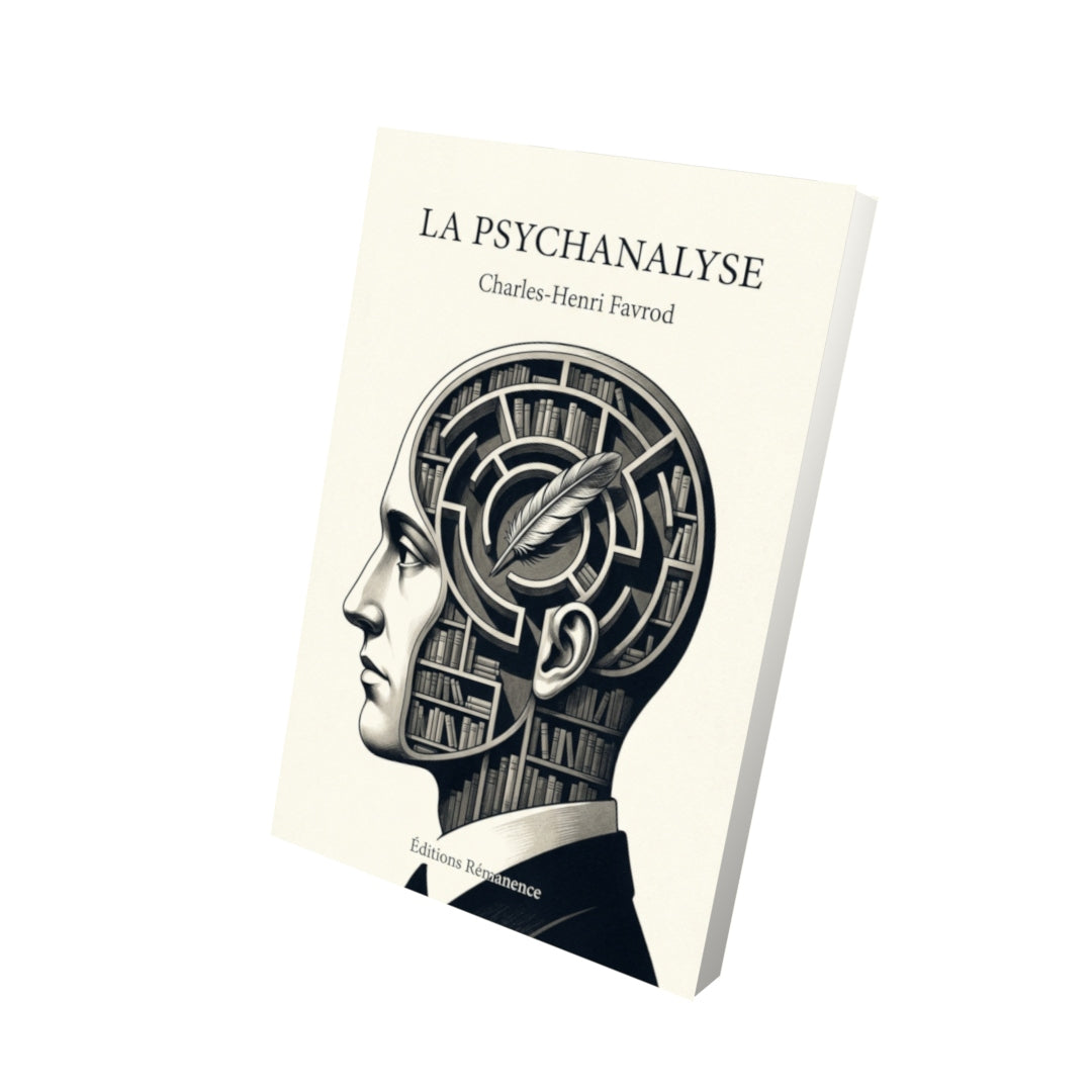 Livre La Psychanalyse par Charles-Henri Favrod - Vue 3D - Editions Remanence