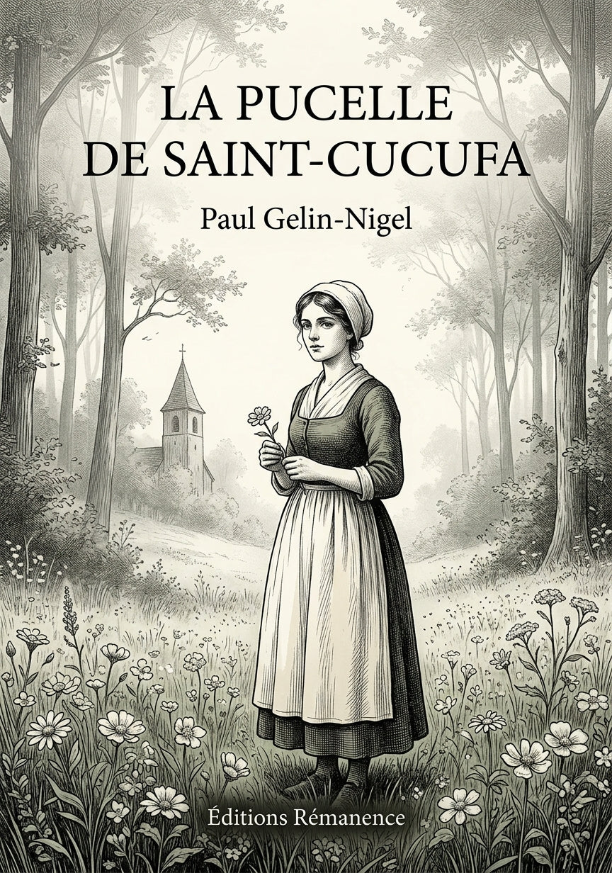 Livre La Pucelle de Saint-Cucufa par Paul Gelin-Nigel - Couverture - Editions Remanence