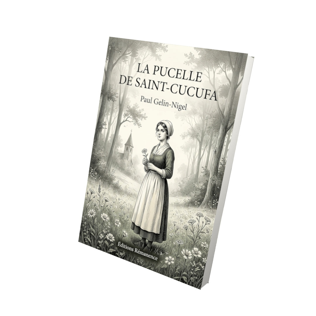Livre La Pucelle de Saint-Cucufa par Paul Gelin-Nigel - Vue 3D - Editions Remanence