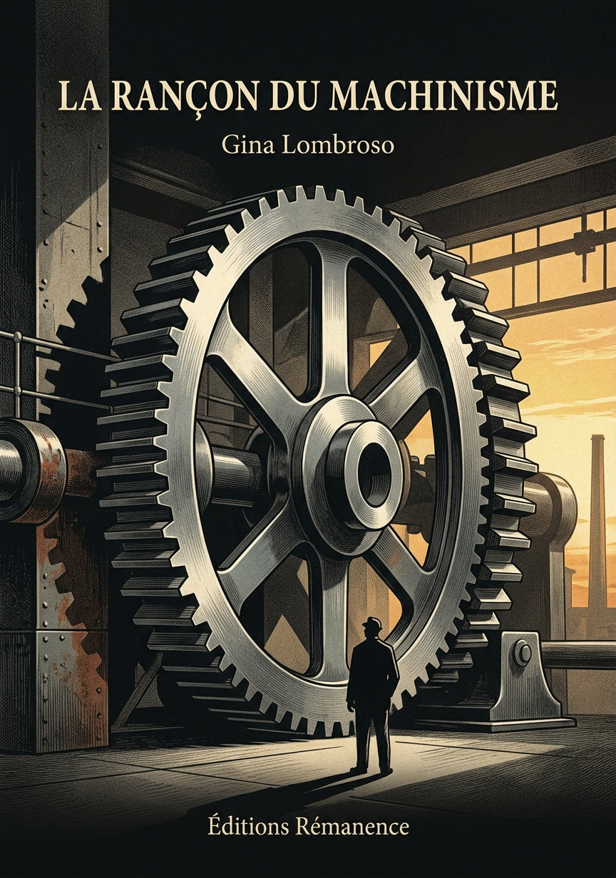 Livre La rançon du machinisme par Gina Lombroso - Couverture - Editions Remanence