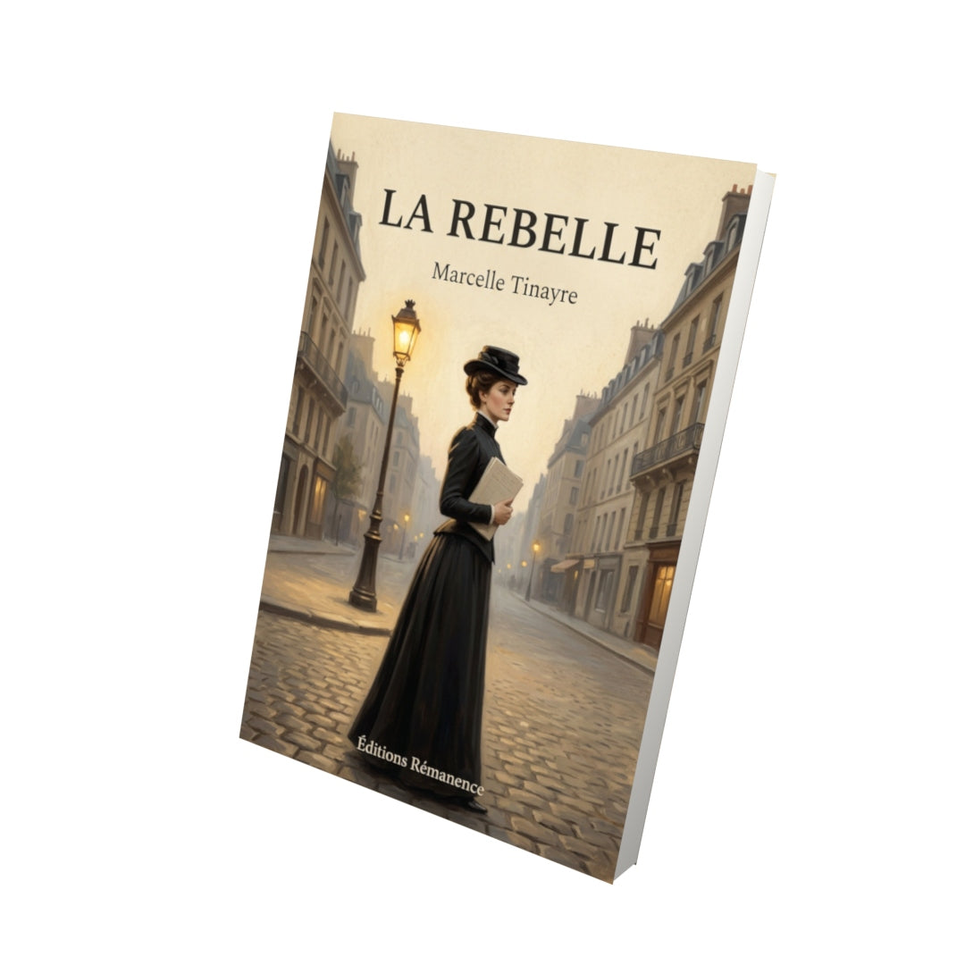 Livre La Rebelle - Marcelle Tinayre - Vue 3D - Editions Remanence